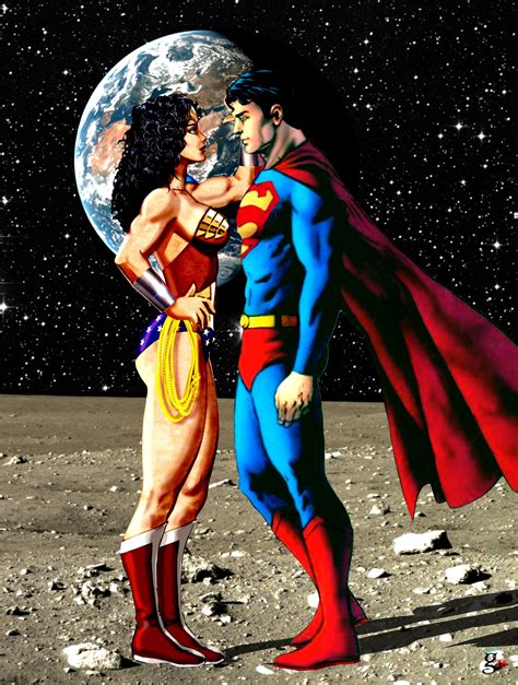 Superman And Wonder Woman The Powercouple Has Landed Superman Wonder Woman Wonder Woman