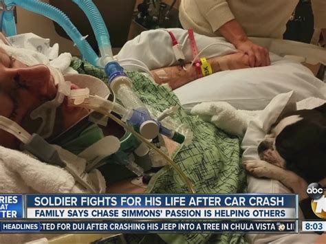 Soldier Critically Injured In Lakeside Crash