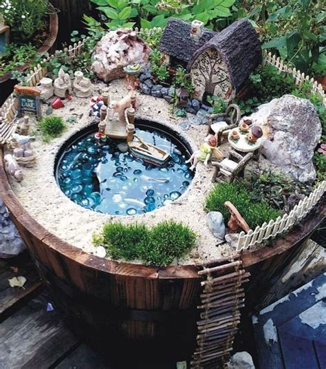This paper plate fairy garden is loads of fun to make and a lot easier than it might look. Whimsical Fairy Garden ideas | The garden!