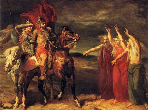 Their faces are painted and grunged and noses are needle sculpted. Macbeth - Literature Wiki
