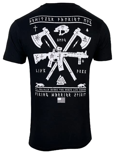 Howitzer Style Mens T Shirt Viking Warrior Military Grunt Mfg Ebay