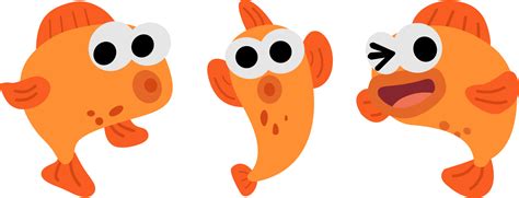 Baby Shark Orange Fish Png