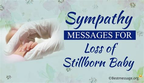 Sympathy Messages For Loss Of Stillborn Baby