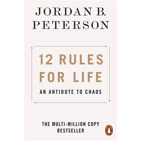 12 Rules For Life By Jordan B Peterson Paperback Jarrold Norwich