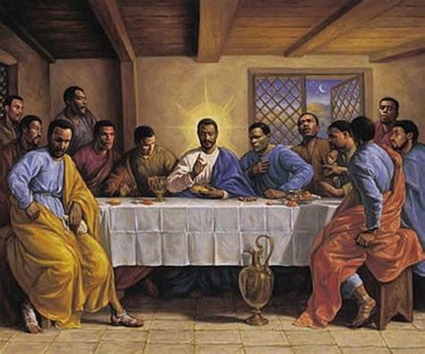African American Art Print The Last Supper 24x36 Poster Etsy In 2021