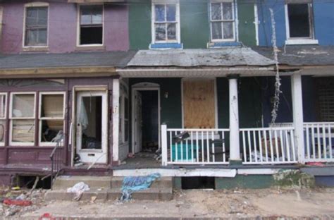 Ugly House Photos 20 — Fixer Upper Dilapidated Row Houses In