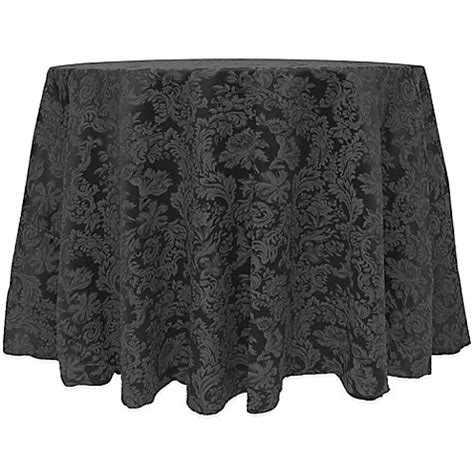 Free shipping on orders over $25 shipped by amazon. Buy Miranda Damask 90-Inch Round Tablecloth in Black from ...