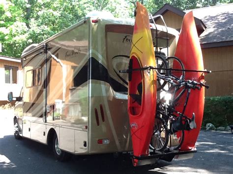 That by me offering a design for a two place rv verticle kayak rack, makes the designer liable. RV Wheel Life » Blog Archive » Styling RV kayak and bicycle rakes