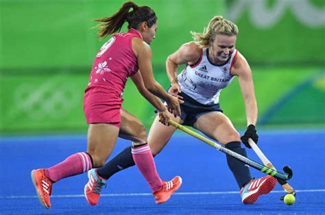 Rio 2016 Great Britains Womens Hockey Team Beat Japan 2 0 Olympics