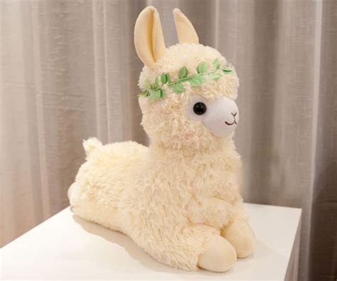 20 Inches 50cm Arpakasso Alpacasso Alpaca Plush Toy Lovely Girl Bright
