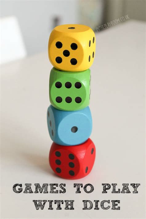 Games To Play With Dice In The Playroom