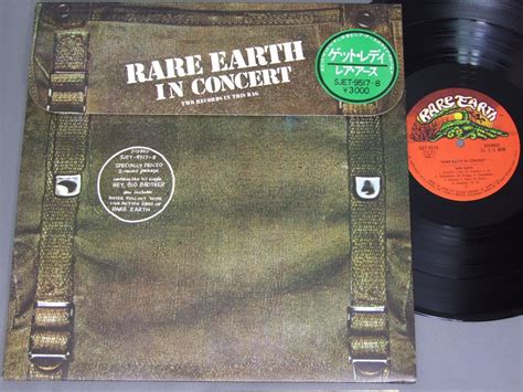 Rare Earthrare Earth In Concert Sjet 95178アナログレコード 詳細ページ