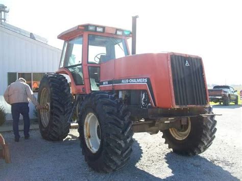 Allis Chalmers 8095 Prototype Komatsu Engine Tractors Allis