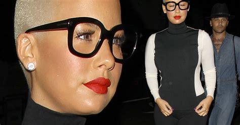 Amber Rose Suffers From Severe Camel Toe As She Heads Out With Nick