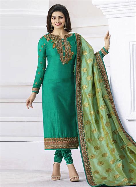 Latest Pakistani Indian Straight Cut Salwar Kameez 2018 19 Designs