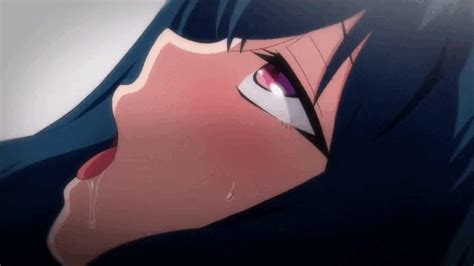 Aiue Oka Nozaki Yu Saimin Seishidou Animated Animated  1girl Ahegao Blue Hair Fucked
