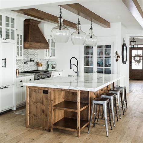 Rustic Kitchen Designs With Islands Modern Rustic Kitchen Designs And