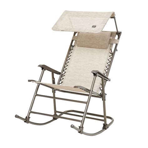 Bliss Hammocks 27 Wide Rocking Chair W Canopy And Pillow Weather
