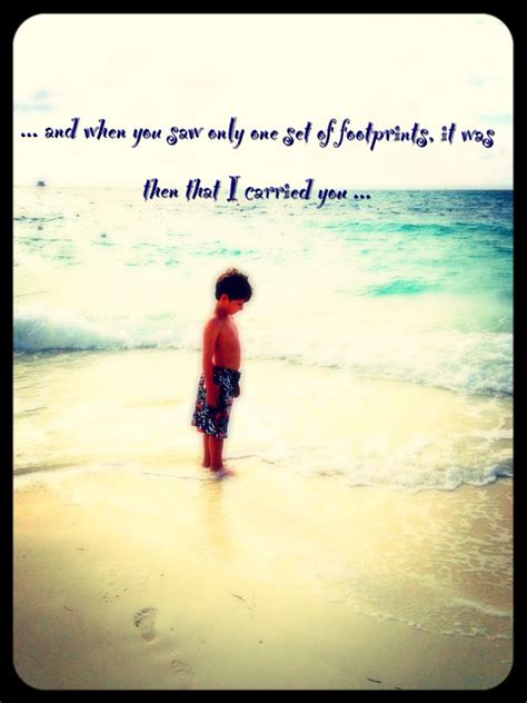 Footprints In The Sand Friendship Quotes Walking In The Sand Quotes