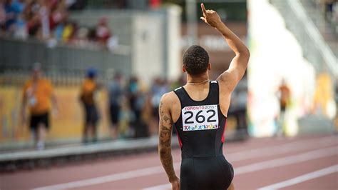 How Andre De Grasse Fast Tracked To The 100 Metre Sprint Sportsnet Ca