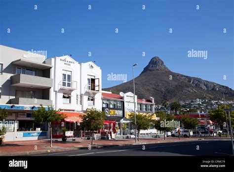 Sea Point Main Road Cape Town Stock Photo Alamy