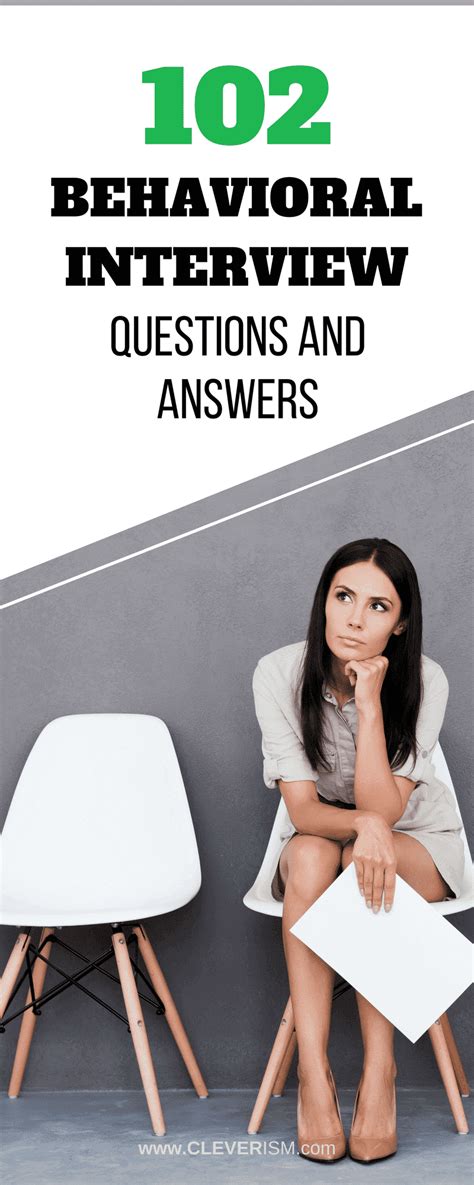 102 Behavioral Interview Questions And Answers In 2020 Behavioral