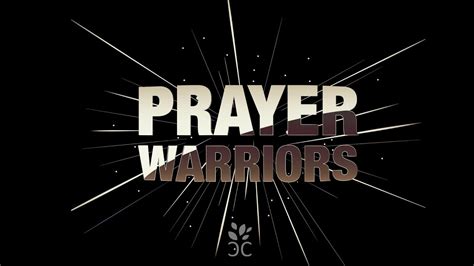 Prayer Warriors Session One Youtube