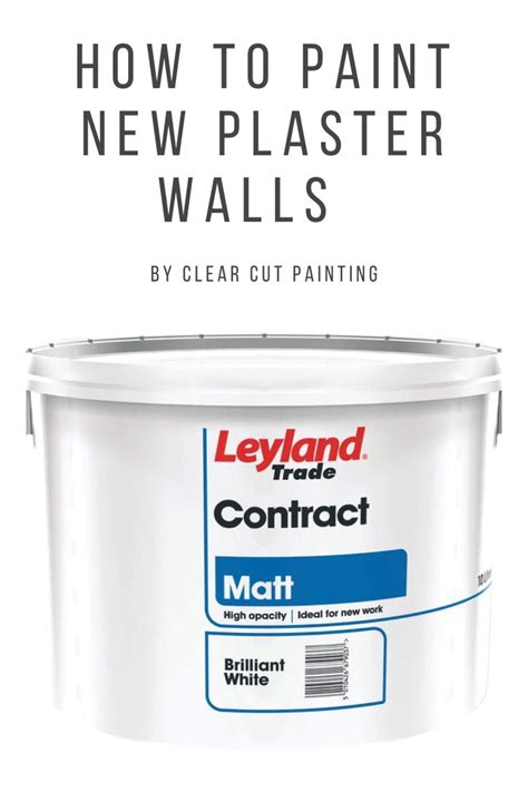 Painting New Plaster Walls | Plaster walls, Plaster, Painting