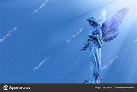 Beautiful Angel In Heaven Panoramic View Stock Photo By ©bolina 162923710