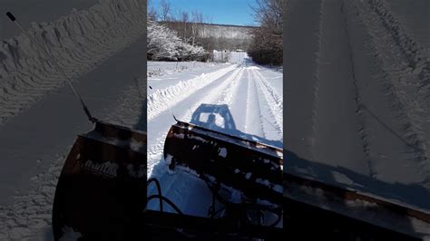 Snow Plow Driveway Dec 31 2019 Second Pass Youtube