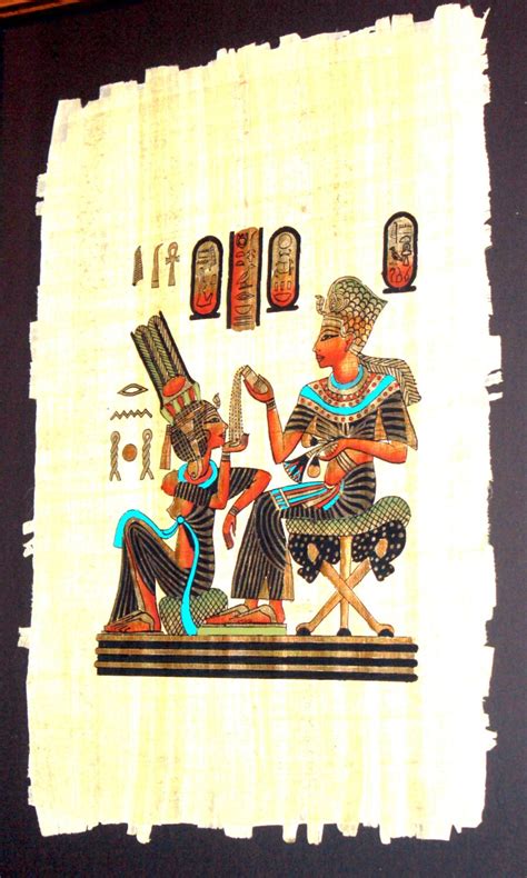 Antique Alchemy Vintage Egyptian Papyrus Paintings Egypt Framed Decor Artwork Antique Alchemy