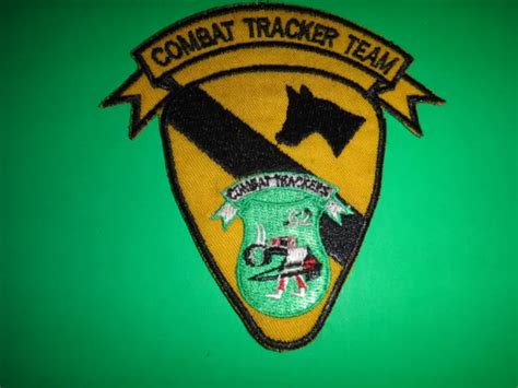 Us Army Scout 1st Cavalry Division Hand Sewn Patch From Vietnam War Era