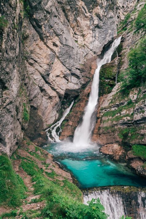 Savica Waterfall The Source Of Lake Bohinj Slovenia Oc 4000x6000