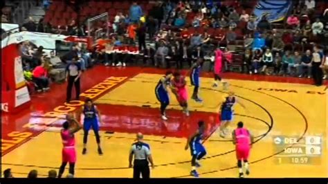 The @gleaguewarriors tip off the season vs. Joel Wright NBA D League - YouTube