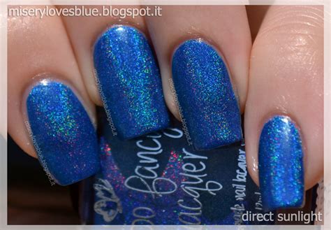Misery Loves Blue Too Fancy Lacquer Set Fire To The Rain Holothon 20