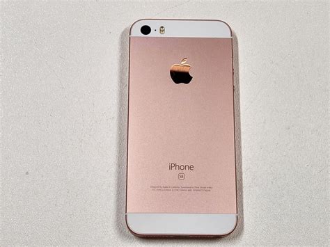 apple iphone se 1st gen a1662 16gb rose gold unlocked smartphone q0499 ebay