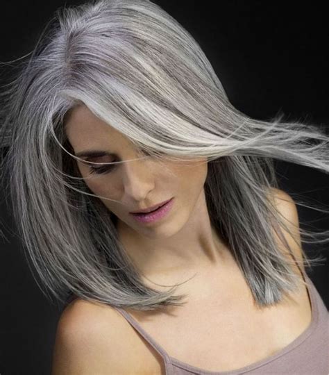 Beautiful Hairstyle For Gray Hair Hair Styles Gorgeous Gray Hair