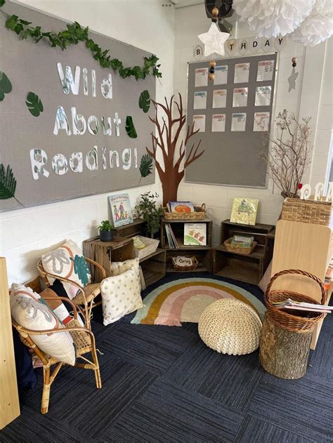 Cozy Reading Nook In 2022 Elementary Classroom Decor Reading Corner