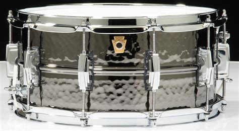 Ludwig 65x14 Hammered Black Beauty Snare Drum