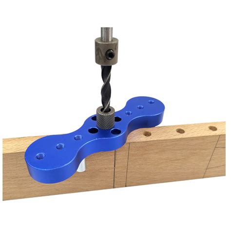 Round Dowel Punch Wood Dowelling Self Centering Dowel Jig Drill Guide