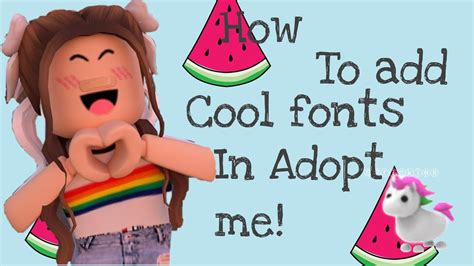 Maybe the font you think will fit best is not available in this tutorial, i'm going to take help of dafont.com to download the font and add the same font to word file in windows 10. HOW TO ADD "🅒🅞🅞🅛" FONTS IN ADOPT ME! - YouTube