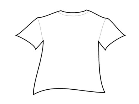 Free Shirt Outline Template Download Free Shirt Outline Template Png
