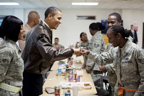 President Obama Pays Surprise Visit To Troops In Afghanistan