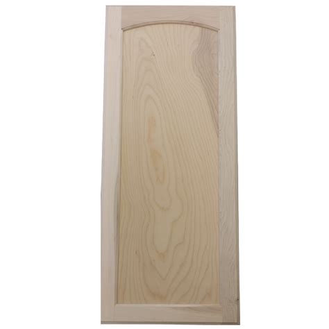Paint grade doors are made from mdf, an engineered wood product with a unique composition that produces exceptionally smooth finishes. Unfinished Cabinet Door Flat Panel With Arch Paint Grade Maple