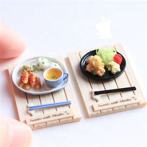 201812 Miniature Japanese Food Dollhouse By Shinku Miniature Food