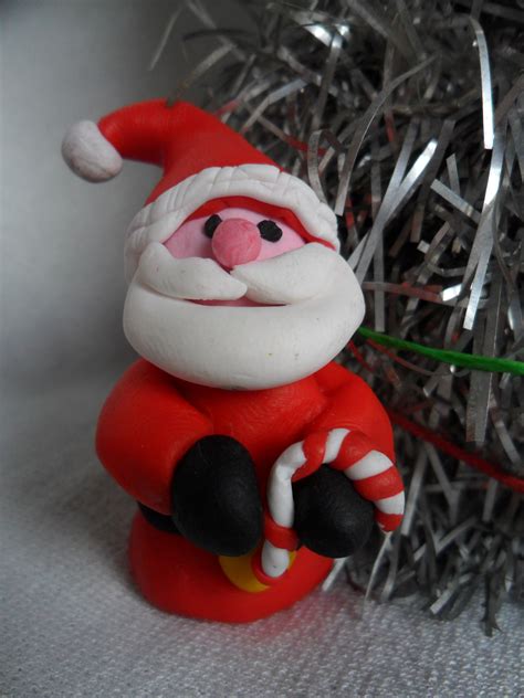 Polymer Clay Santa Claus