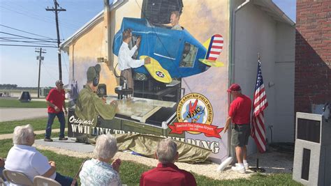 watch millville army air field museum mural dedicated