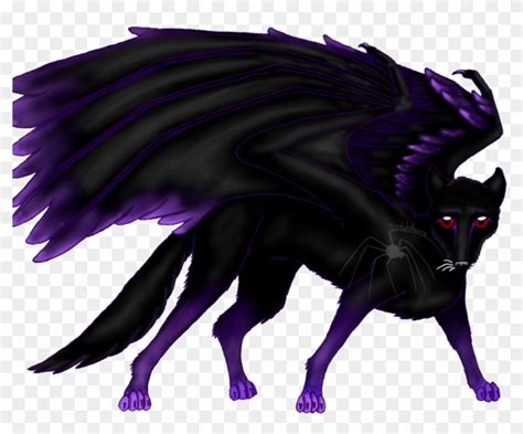 Demon Winged Wolves