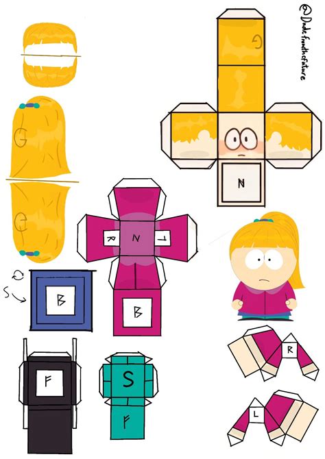 South Park Papercraft Diy Paper Paper Crafts Character Template