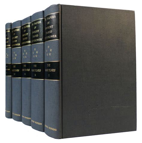 The Papers Of Dwight David Eisenhower The War Years Volumes 1 5